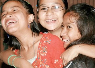 Puja, Sunita i Sandya - Noviembre 2010